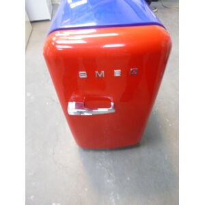 Smeg FAB5RDUJ5 50s Retro Style Minibar Fridge With Alternative Red Door - Blue