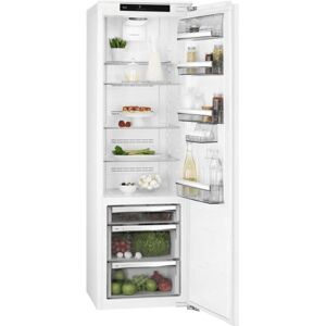 AEG SKK818E9ZC White Built-In Tall Larder Fridge - White