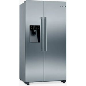 Bosch KAI93VIFPG Stainless Steel American Fridge Freezer With Water & Ice - Stainless Steel