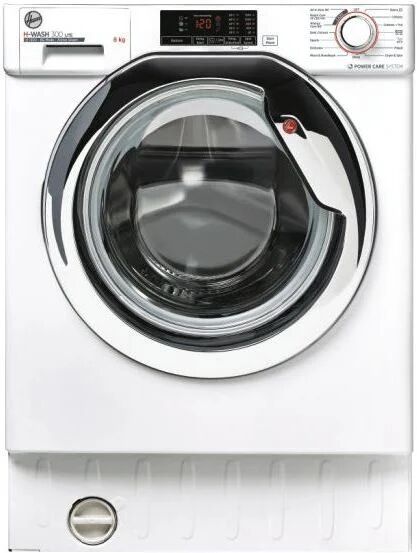 Hoover HBWS58D1ACE White 8kg Integrated Washing Machine - White