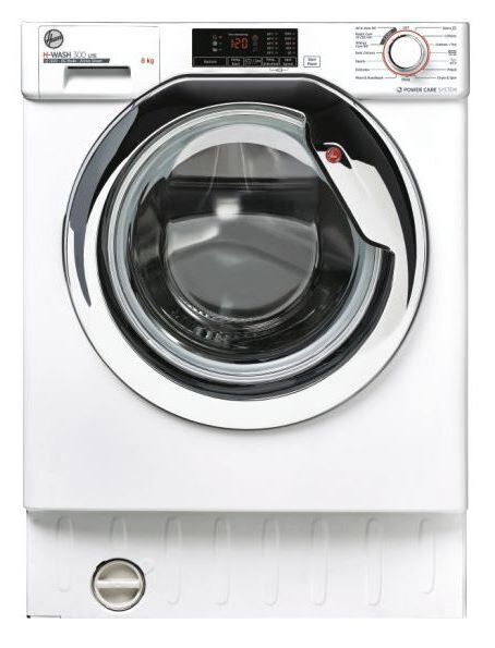 Hoover HBWS58D1ACE White 8kg Integrated Washing Machine - White