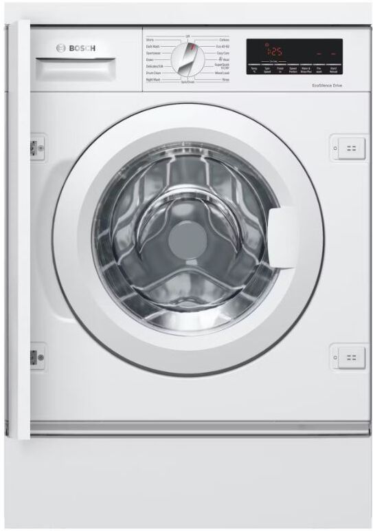 Bosch WIW28502GB White 8Kg Integrated Washing Machine - White