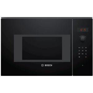 Bosch BFL523MB0B 60cm Black Built-In Microwave - Black