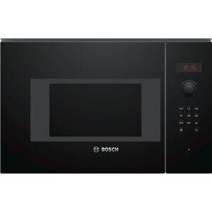 Bosch BFL523MB0B 60cm Black Built-In Microwave - Black