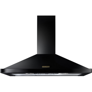 Rangemaster RHDC90BL/B 90cm Wide Black Wall-Mounted Cooker Hood Rangemaster RHDC90BL/B 90cm Wide Black Wall-Mounted Cooker Hood