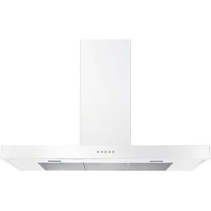 Rangemaster UHDF100WH/ 100cm Wide White Wall-Mounted Cooker Hood Rangemaster UHDF100WH/ 100cm Wide White Wall-Mounted Cooker Hood