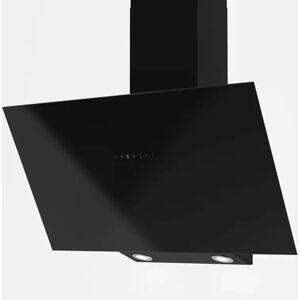 Miro Sigma 275850 80cm Wide Black Glass Angled Wall-Mounted Cooker Hood Miro Sigma 275850 80cm Wide Black Glass Angled Wall-Mounted Cooker Hood