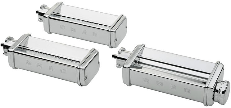 Smeg SMPC01 Red Stand Mixer 3 Piece Pasta Roller and Cutter Set