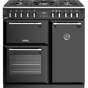 Stoves Richmond Deluxe S900DF 444444897 Black 90cm Wide Dual Fuel Freestanding Range Cooker Stoves Richmond Deluxe S900DF 444444897 Black 90cm Wide Dual Fuel Freestanding Range Cooker