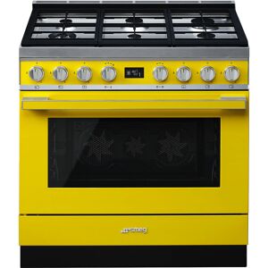 Smeg CPF9GPYW - Yellow - Range Cooker Smeg CPF9GPYW - Yellow - Range Cooker