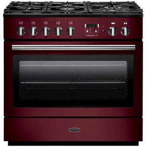 Rangemaster Professional Plus FX PROP90FXDFFCY 90cm Wide Cranberry Dual Fuel Range Cooker - Chrome Trim Rangemaster Professional Plus FX PROP90FXDFFCY 90cm Wide Cranberry Dual Fuel Range Cooker - Chrome Trim