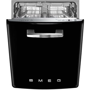 Smeg 50s Style DIFABBL Black Built-In Dishwasher Smeg 50s Style DIFABBL Black Built-In Dishwasher