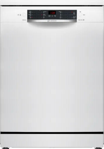 Bosch SMS26AW08G White Freestanding Dishwasher