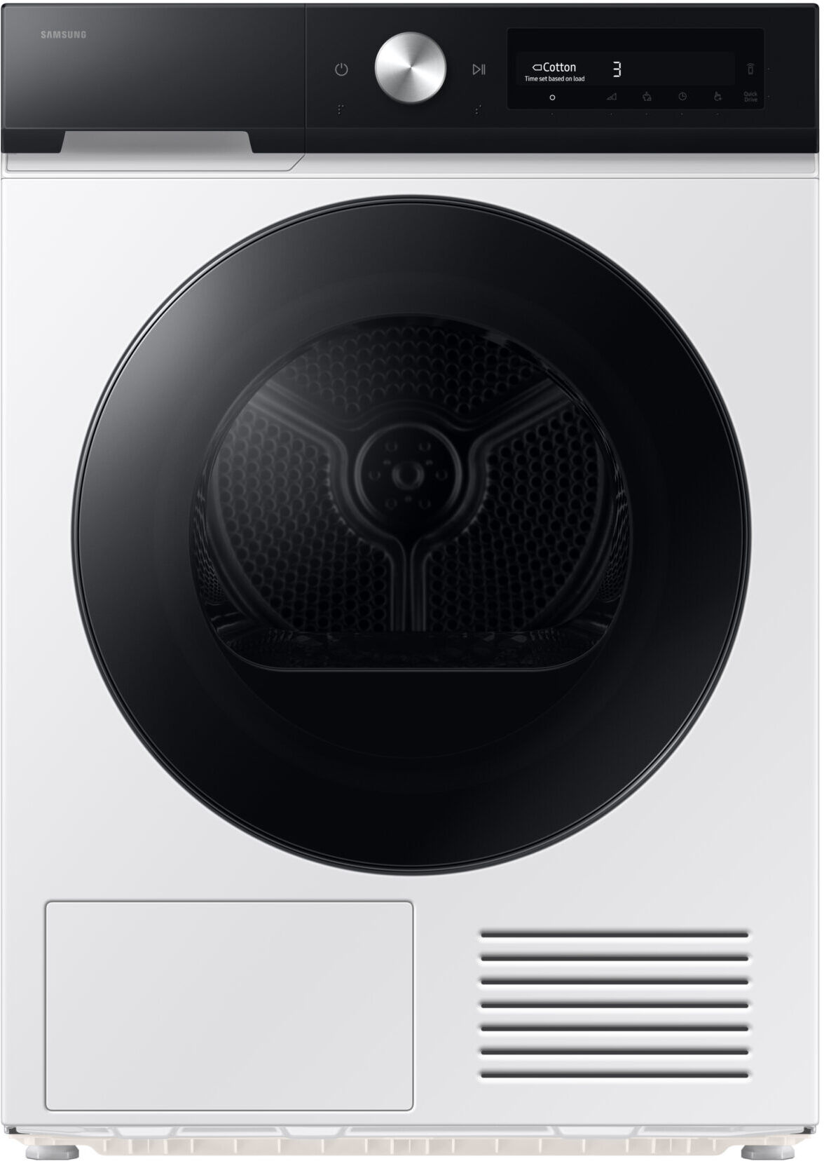 SAMSUNG Series 8 DV90BB7445GES1 White 9kg Freestanding Heat Pump Tumble Dryer
