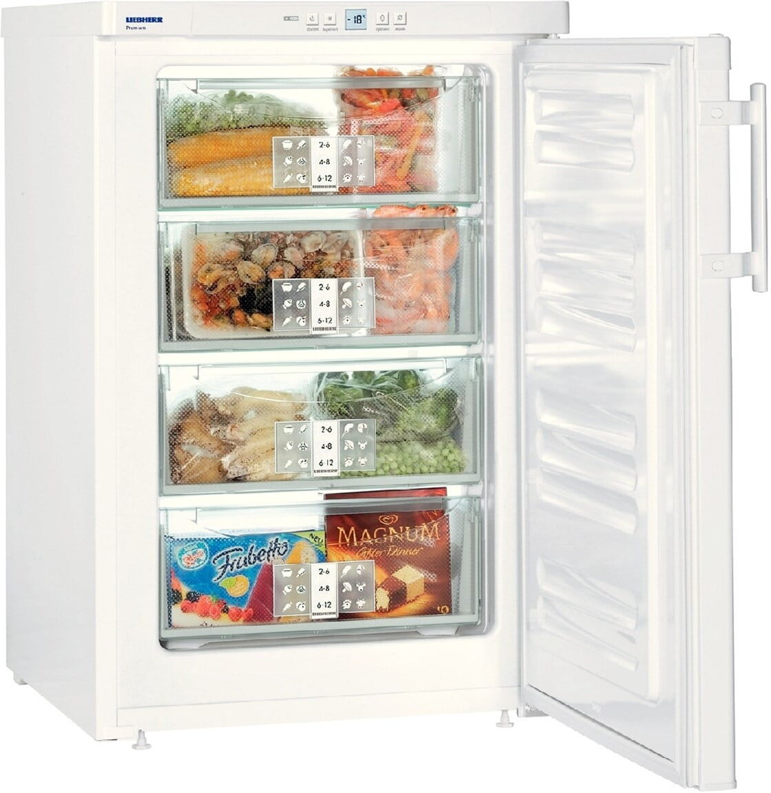 Liebherr GP 1376 Premium Table Height Freezer White