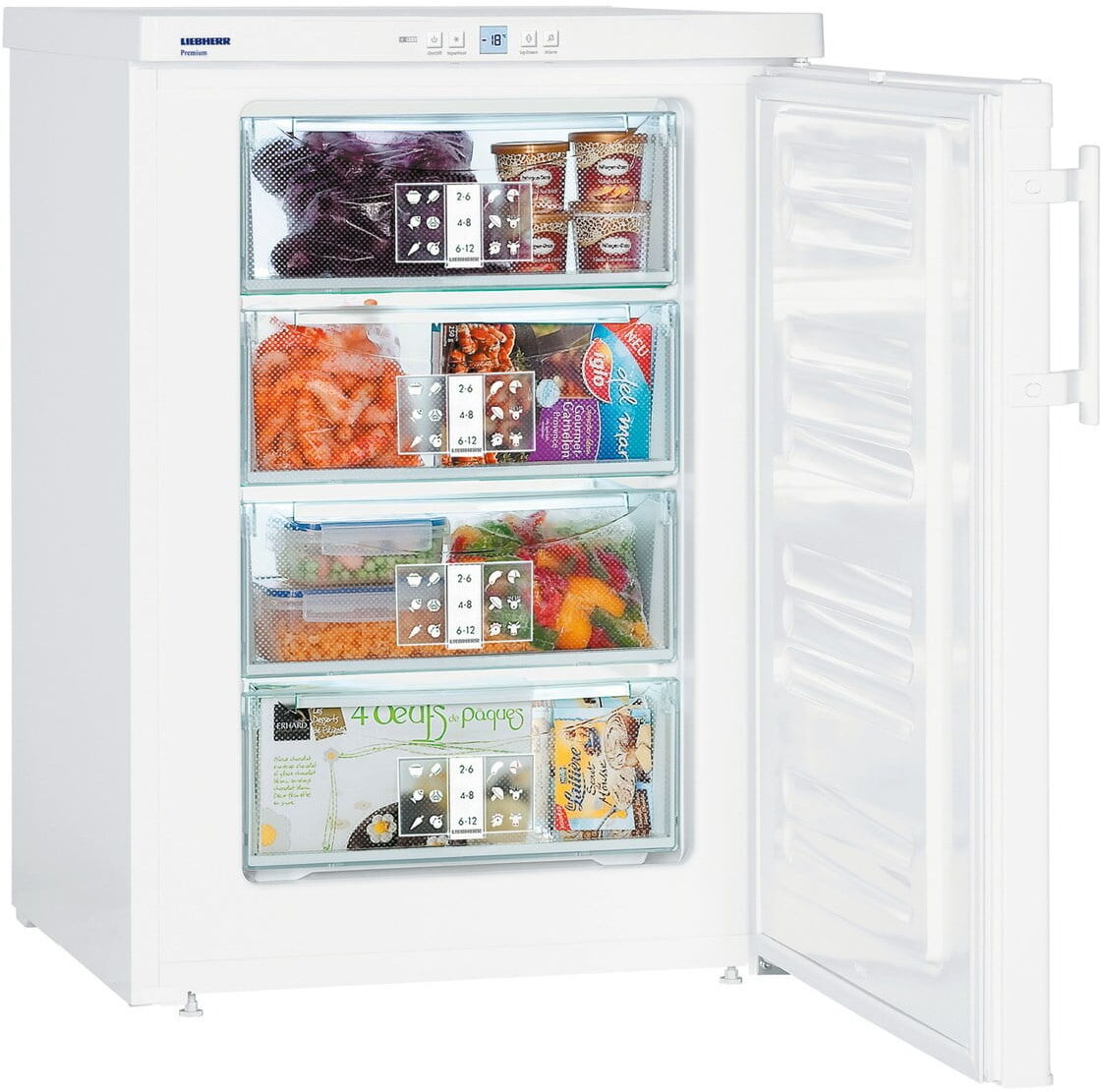 Liebherr GP 1486 Premium Table Height Freezer White