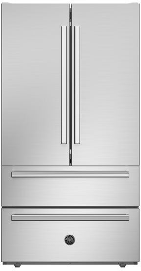 Bertazzoni REF904FFNXTC Stainless Steel Freestanding French Door Fridge-Freezer