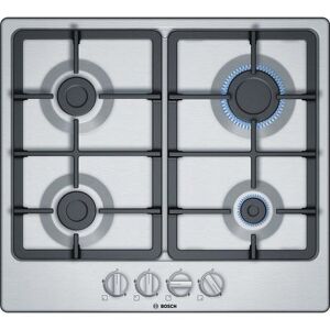 Bosch PGP6B5B90 60cm Stainless Steel Gas Hob