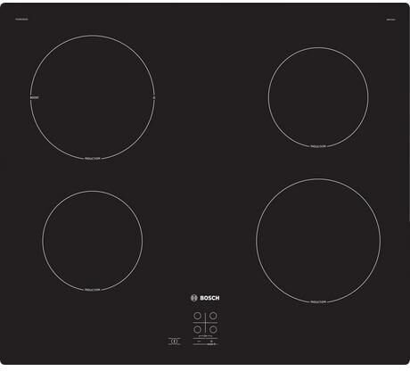 Bosch PUG61RAA5B 60cm Black Induction Hob