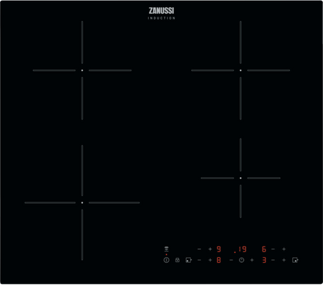 Zanussi ZITN643K 60cm Black Induction Hob