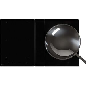 Novy Up Power 40008 90cm Wide Black Venting Induction Hob With Wok Novy Up Power 40008 90cm Wide Black Venting Induction Hob With Wok