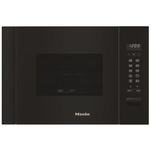 Miele M2224SC 50cm Obsidian Black Built In Microwave with Grill