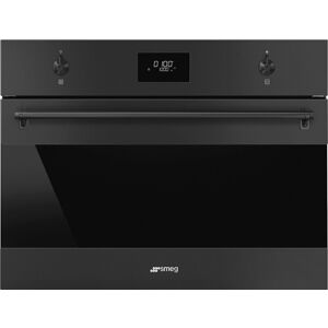 Smeg SO4301M0N Classic Matte Black Microwave Oven w/Grill – Ex-Display