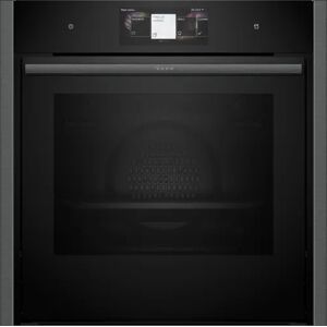 Neff N90 B64FT53G0B Black/Graphite Grey Slide & Hide Built-In Steam Oven Neff N90 B64FT53G0B Black/Graphite Grey Slide & Hide Built-In Steam Oven