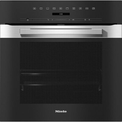 Miele H7260BP Clean Steel Built-In Pyrolytic Single Oven Miele H7260BP Clean Steel Built-In Pyrolytic Single Oven