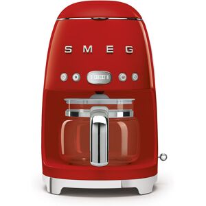 Smeg DCF02RDUK Drip Filter Coffee Machine Machine Red 50s Style