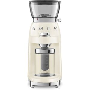 Smeg CGF03CRUK Coffee Grinder - Cream Smeg CGF03CRUK Coffee Grinder - Cream