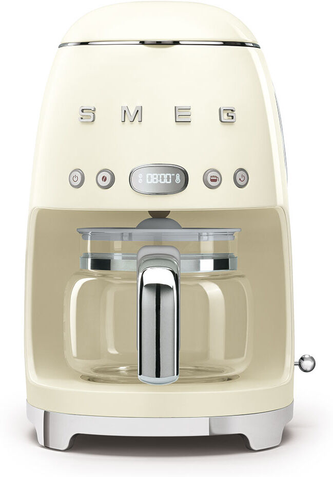 Smeg 50s Style DCF02CRUK Cream Drip Filter Coffee Machine