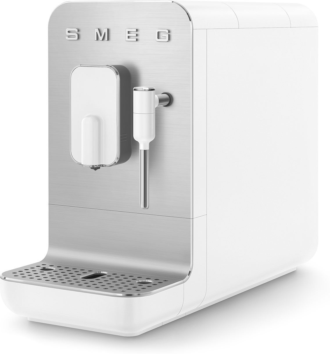 Smeg Bean-To-Cup BCC12WHMUK Matt White Freestanding Coffee Machine