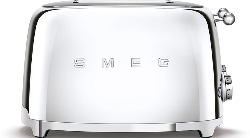 Smeg TSF03SSUK 50’s Retro Style Stainless Steel 4 Slice Toaster