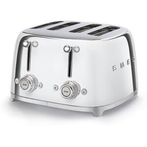 Smeg 50s Style TSF03SSUK Stainless Steel 4-Slice Toaster Smeg 50s Style TSF03SSUK Stainless Steel 4-Slice Toaster