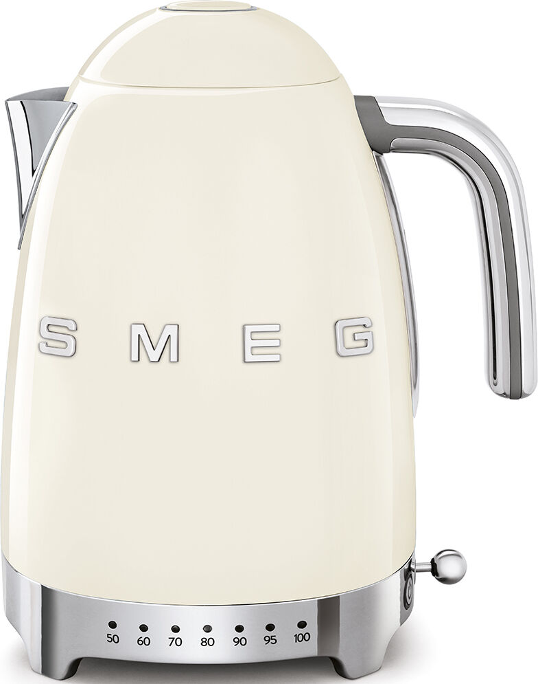 Smeg 50s Style KLF04CRUK Cream Variable Temperature Electric Kettle