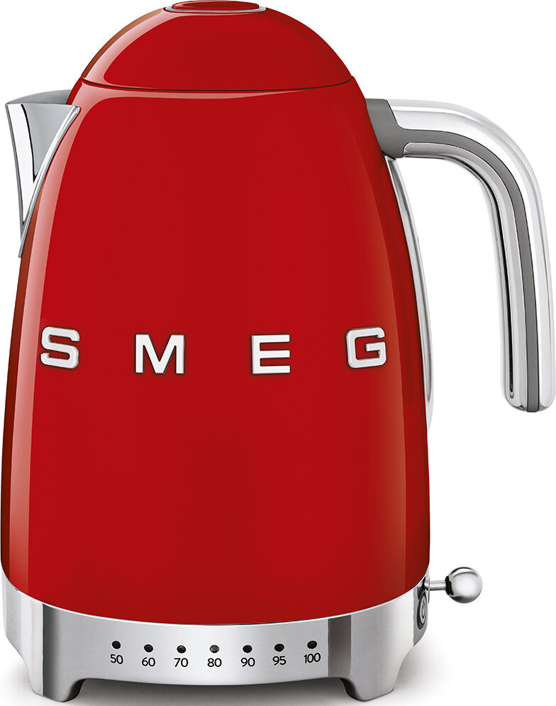 Smeg 50s Style KLF04RDUK Red Variable Temperature Electric Kettle