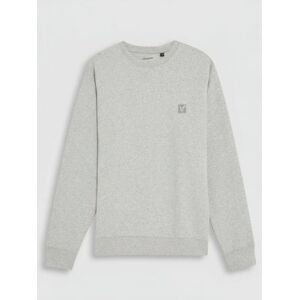 Lyle and Scott Mens Light Grey Marl Lambswool Blend Crew Neck Jumper - Male - Grey - Medium Lyle and Scott Mens Light Grey Marl Lambswool Blend Crew Neck Jumper - Male - Grey - Medium