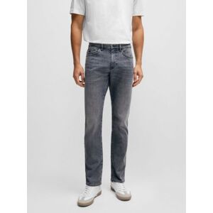 BOSS Mens Dark Grey Delaware Slim Fit Jean - Male - Grey - W40 L32 BOSS Mens Dark Grey Delaware Slim Fit Jean - Male - Grey - W40 L32