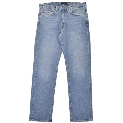 Belstaff Mens Light Wash Indigo Longton Jean - Male - Blue - W34 L34 Belstaff Mens Light Wash Indigo Longton Jean - Male - Blue - W34 L34
