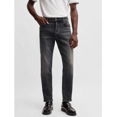 BOSS Mens Charcoal Maine Slim Jean - Male - Grey - W38 L34 BOSS Mens Charcoal Maine Slim Jean - Male - Grey - W38 L34