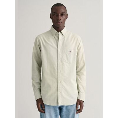 GANT Mens Milky Matcha Classic Oxford Shirt - Male - Green - XXX-Large GANT Mens Milky Matcha Classic Oxford Shirt - Male - Green - XXX-Large