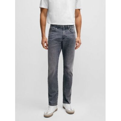 BOSS Mens Dark Grey Delaware Slim Fit Jean - Male - Grey - W36 L34 BOSS Mens Dark Grey Delaware Slim Fit Jean - Male - Grey - W36 L34