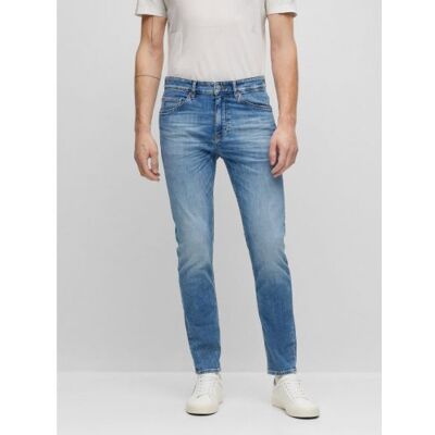 BOSS Mens Turquoise Aqua Taber Slim Jean - Male - Blue - W32 L32 BOSS Mens Turquoise Aqua Taber Slim Jean - Male - Blue - W32 L32