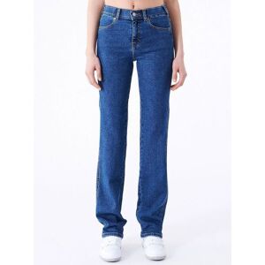 Dr. Denim Womens Cape Dark Plain Lexy Straight Jean - Navy Dr. Denim Womens Cape Dark Plain Lexy Straight Jean - Navy