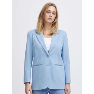 ICHI Womens Della Robbia Blue Kate Oversized Blazer - Female - Blue - Small ICHI Womens Della Robbia Blue Kate Oversized Blazer - Female - Blue - Small