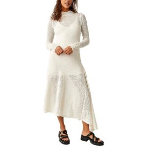 Free People Womens Ivory Angel Wings Maxi Dress - Female - Off-White - Small Free People Womens Ivory Angel Wings Maxi Dress - Female - Off-White - Small