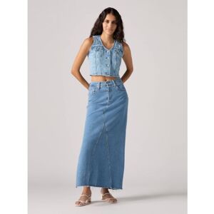 Levis Levi's Womens Artist Divided Long Slit Skirt - Female - Blue - 26 Levis Levi's Womens Artist Divided Long Slit Skirt - Female - Blue - 26