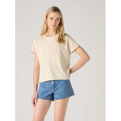 Levis Levi's Womens Srt Applique Varsity Logo White Swan Graphic Print Boxy T-Shirt - Female - White - X-Small Levis Levi's Womens Srt Applique Varsity Logo White Swan Graphic Print Boxy T-Shirt - Female - White - X-Small