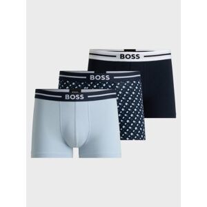 BOSS Mens Assorted 3-Pack Bold Design Trunk - Multi BOSS Mens Assorted 3-Pack Bold Design Trunk - Multi
